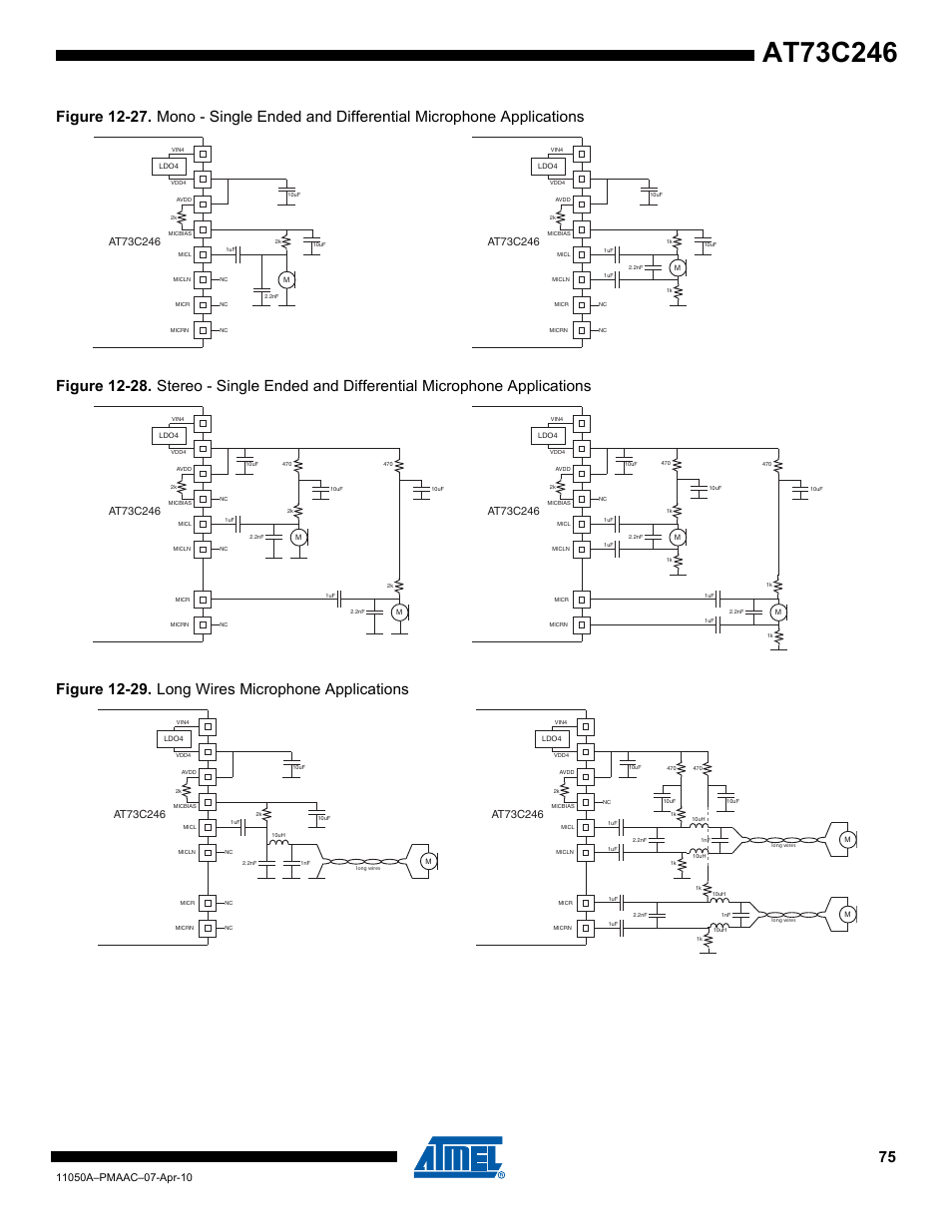 Rainbow Electronics AT73C246 User Manual | Page 75 / 159