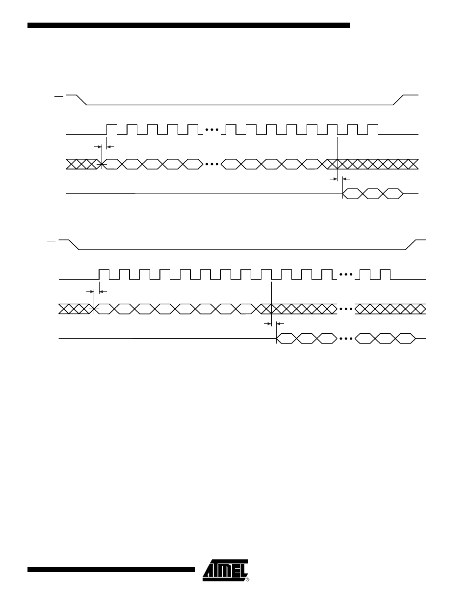 Buffer read (opcode: 54h or 56h), Status register read (opcode: 57h) | Rainbow Electronics AT45DB081B User Manual | Page 19 / 32