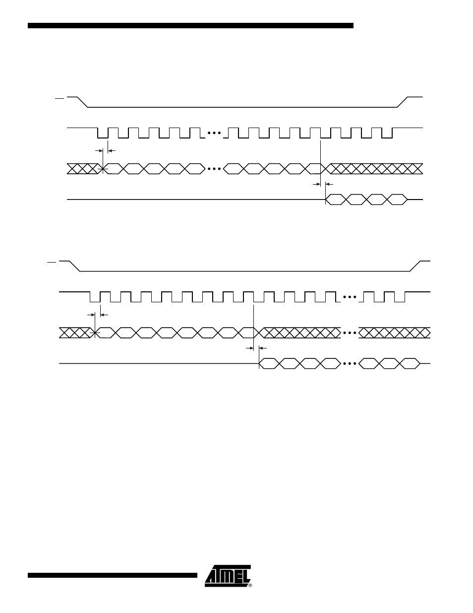 Buffer read (opcode: d4h or d6h), Status register read (opcode: d7h) | Rainbow Electronics AT45DB081B User Manual | Page 25 / 32