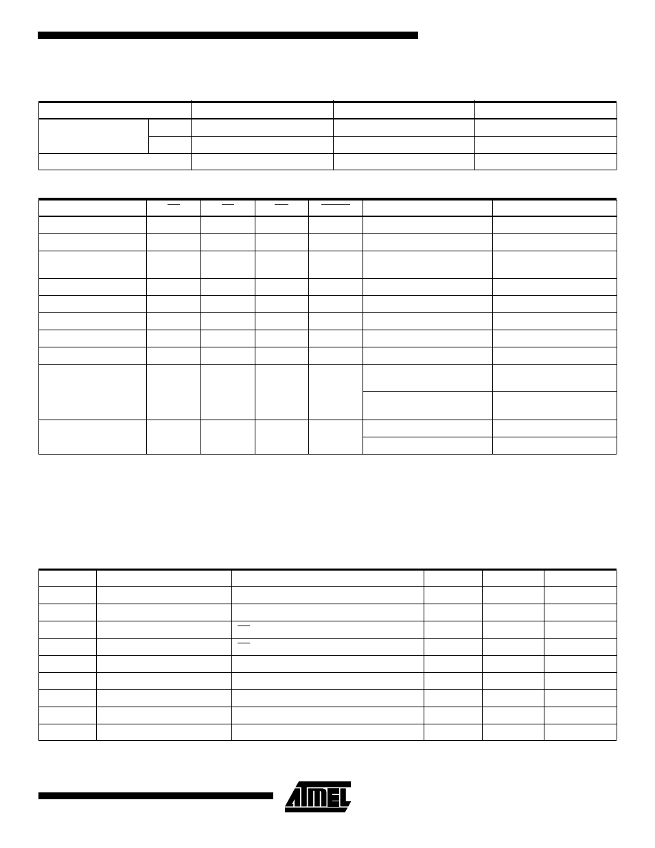 Dc and ac operating range, Operating modes, Dc characteristics | Rainbow Electronics Preliminary User Manual | Page 7 / 16