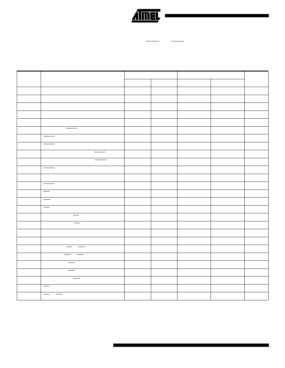 Ac characteristics | Rainbow Electronics AT89LS8252 User Manual | Page 26 / 31