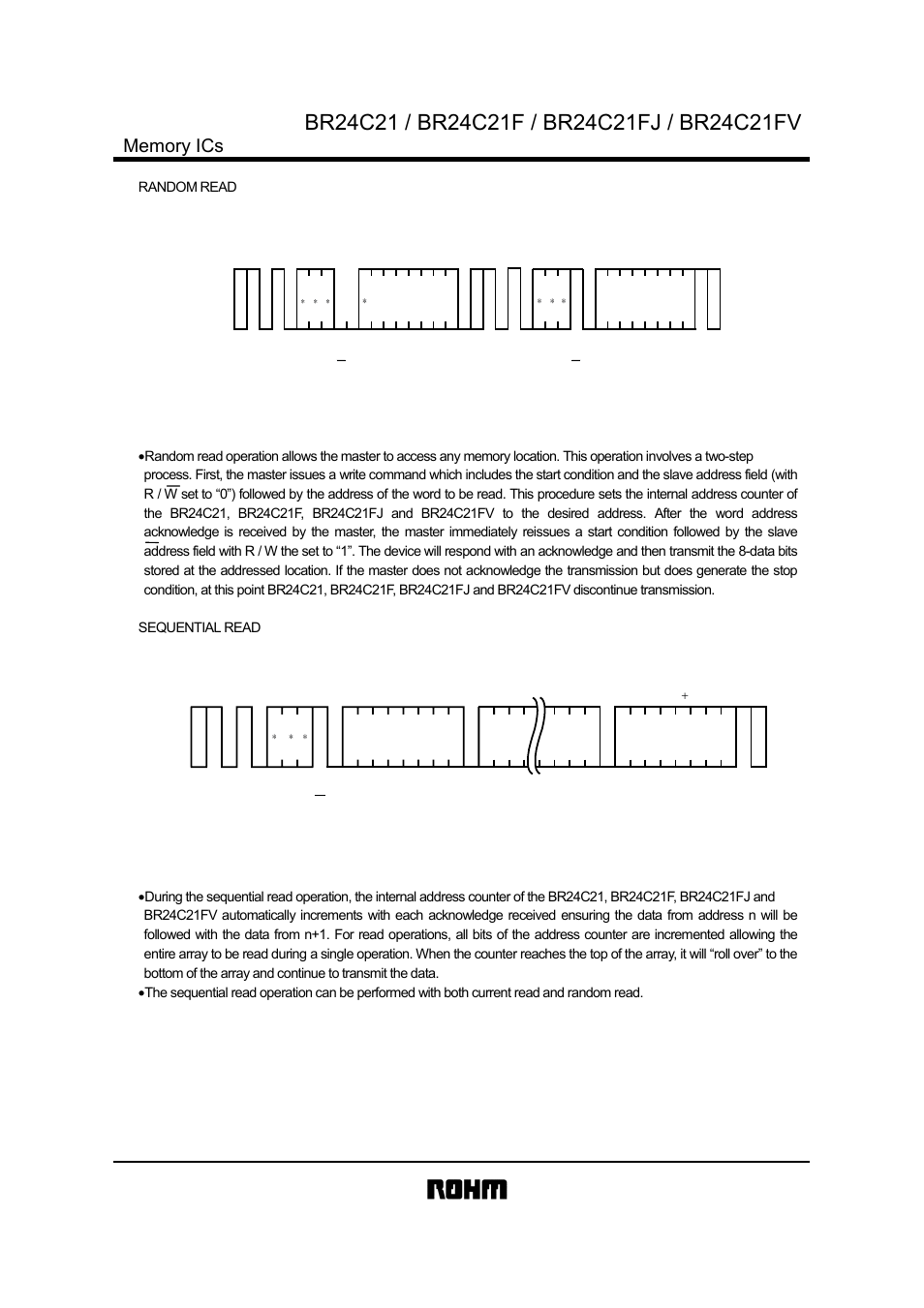 Rainbow Electronics BR24C21FV User Manual | Page 10 / 11