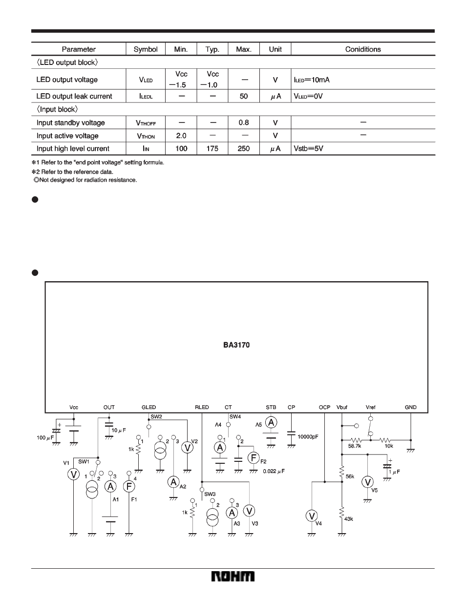Regulator ics ba3170 | Rainbow Electronics BA3170 User Manual | Page 4 / 8