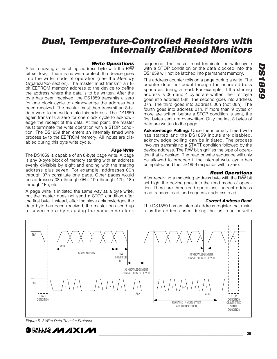 Rainbow Electronics DS1859 User Manual | Page 25 / 28