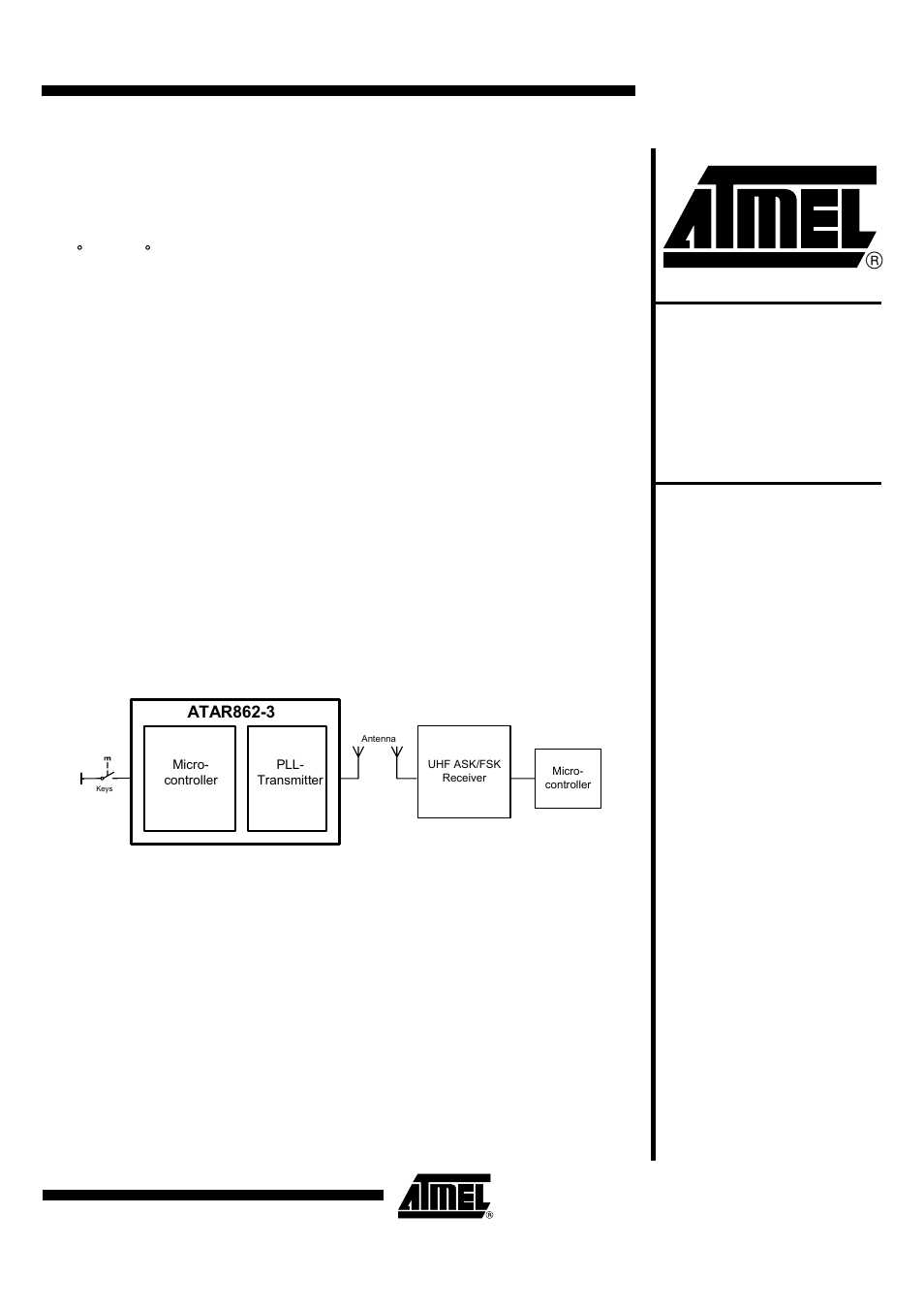 Rainbow Electronics ATAR862-3 User Manual | 105 pages
