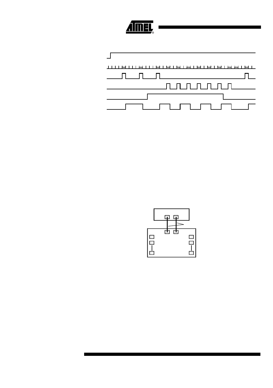 Microcontroller block, Internal 2-wire multi-chip link, U505m eeprom | Atar862-3 | Rainbow Electronics ATAR862-3 User Manual | Page 88 / 105