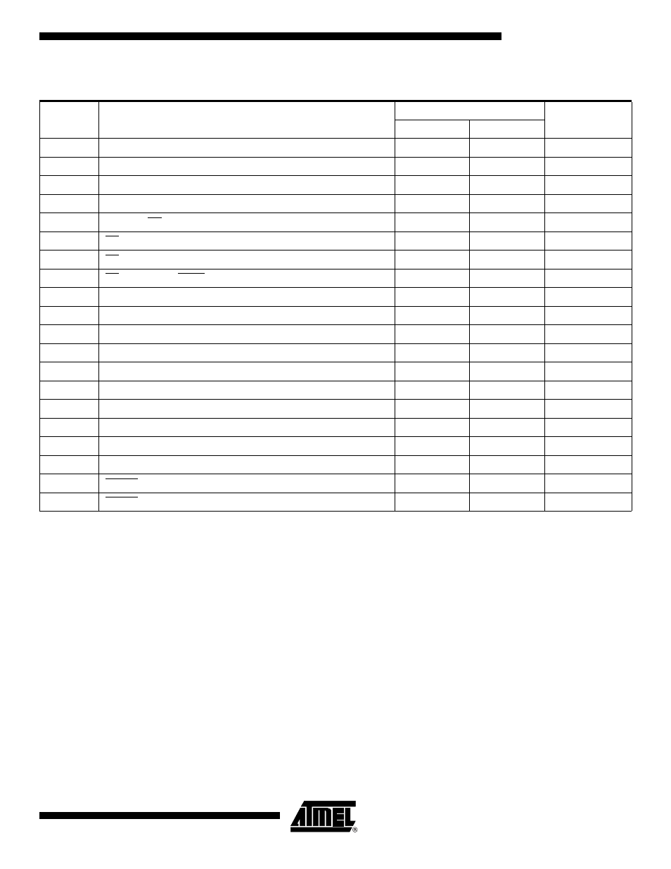 Ac characteristics | Rainbow Electronics AT45DB321B User Manual | Page 13 / 32