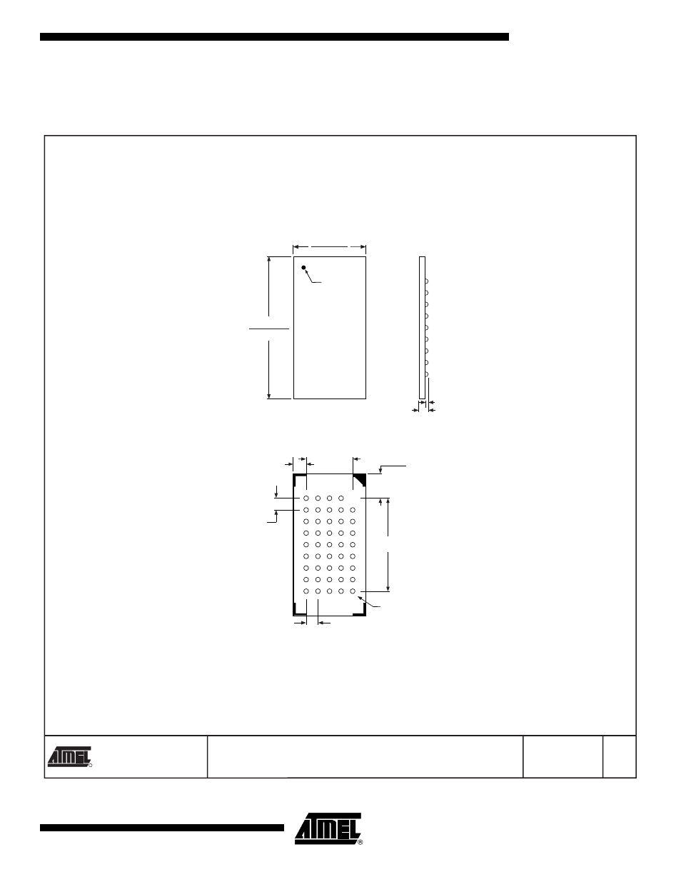 Packaging information, 44c1 – cbga | Rainbow Electronics AT45DB321B User Manual | Page 29 / 32