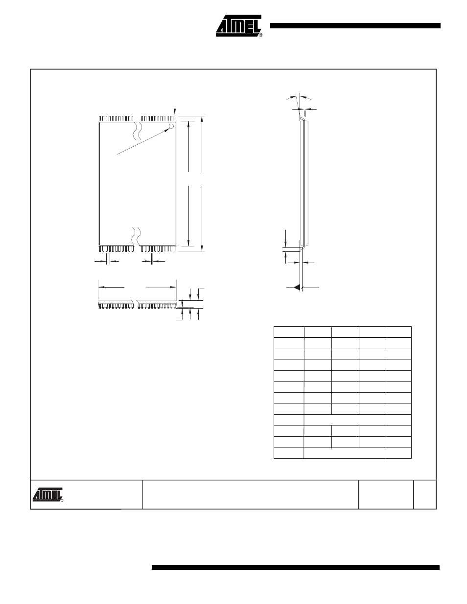 32t – tsop | Rainbow Electronics AT45DB321B User Manual | Page 30 / 32