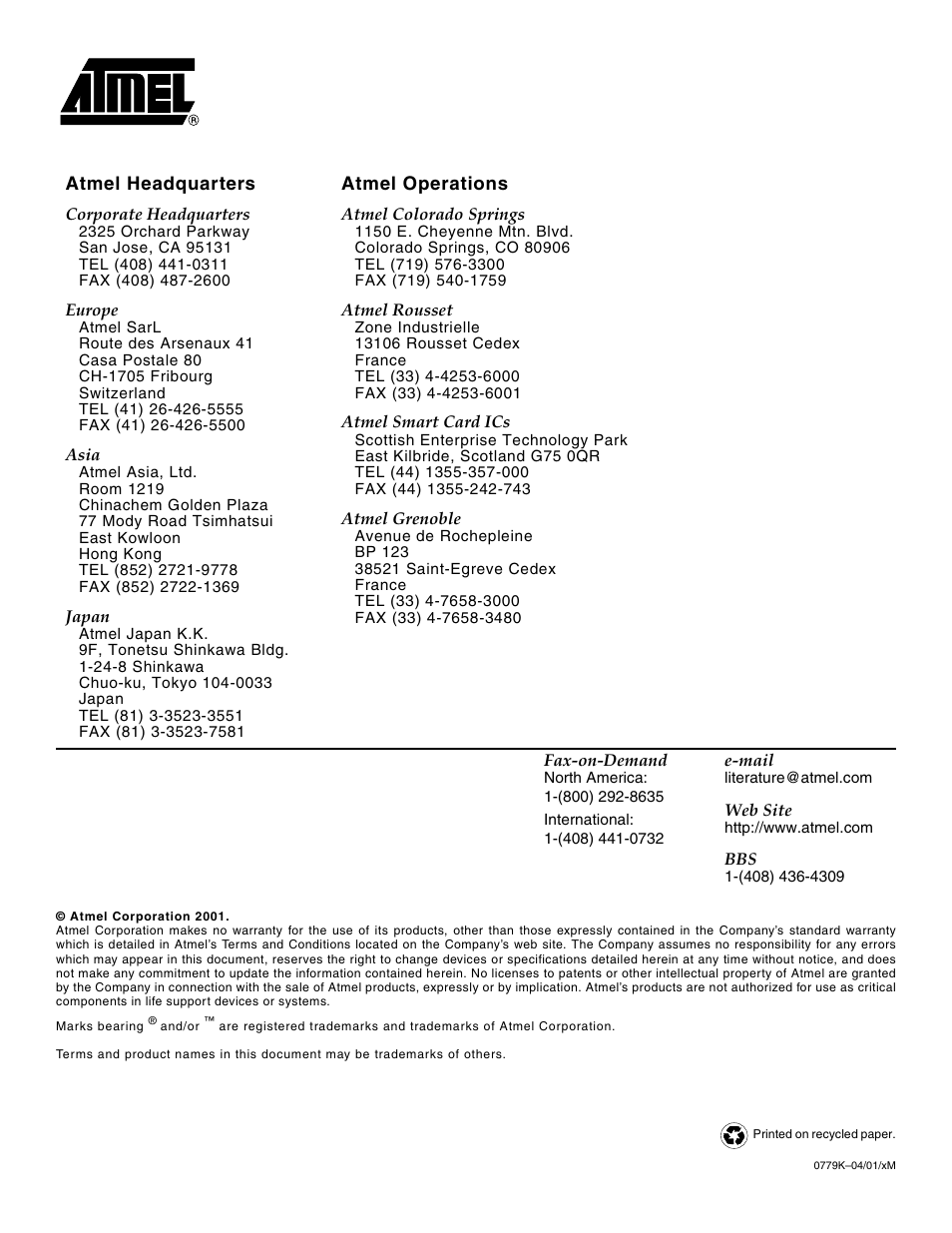 Rainbow Electronics ATF22LV10CQZ User Manual | Page 13 / 13