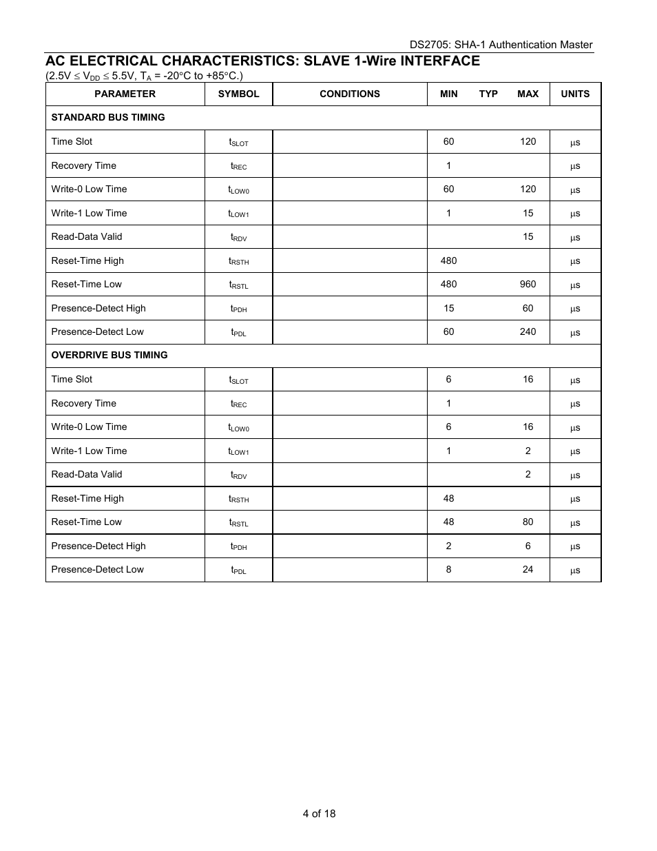 Rainbow Electronics DS2705 User Manual | Page 4 / 18