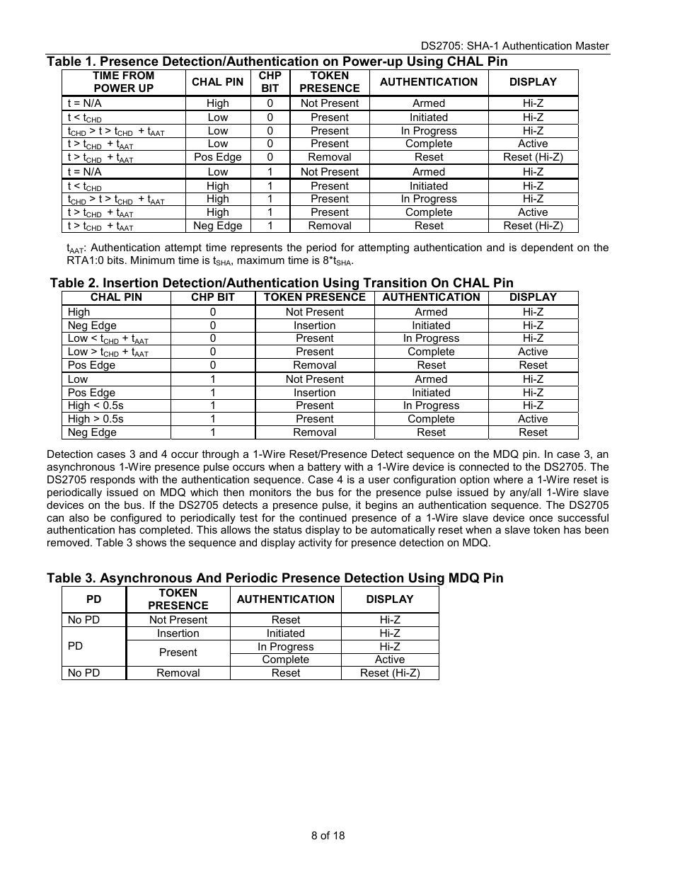 Rainbow Electronics DS2705 User Manual | Page 8 / 18