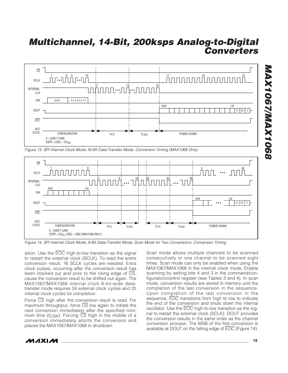 Rainbow Electronics MAX1068 User Manual | Page 19 / 30