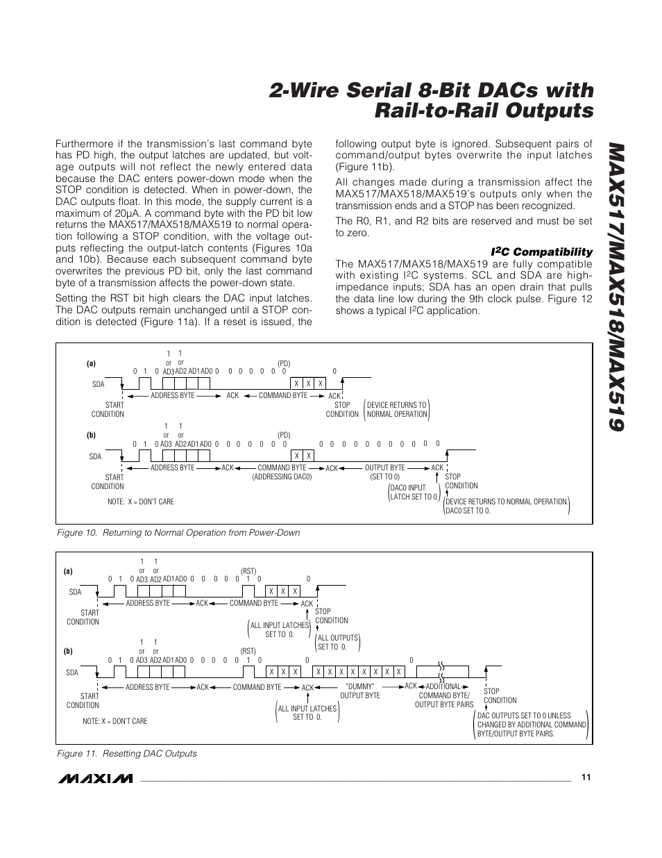 Rainbow Electronics MAX518 User Manual | Page 11 / 16