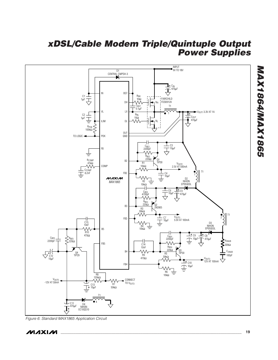Rainbow Electronics MAX1865 User Manual | Page 19 / 25
