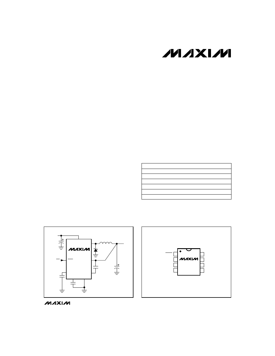 Rainbow Electronics MAX763A User Manual | 12 pages