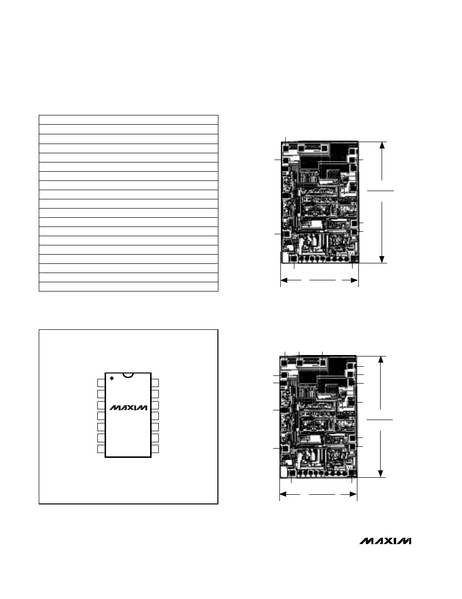 Step-up dc-dc controllers, Chip topographies | Rainbow Electronics MAX773 User Manual | Page 20 / 20