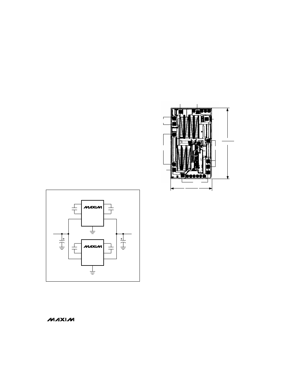 Max619 regulated 5v charge-pump dc-dc converter, Chip topography | Rainbow Electronics MAX619 User Manual | Page 7 / 7