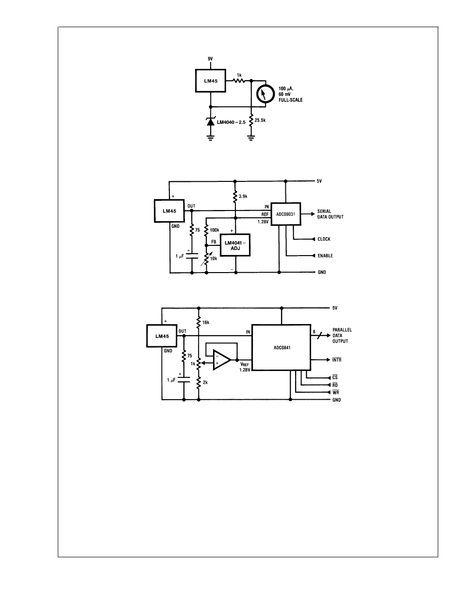 Typical applications, Lm45 | Rainbow Electronics LM45 User Manual | Page 6 / 9
