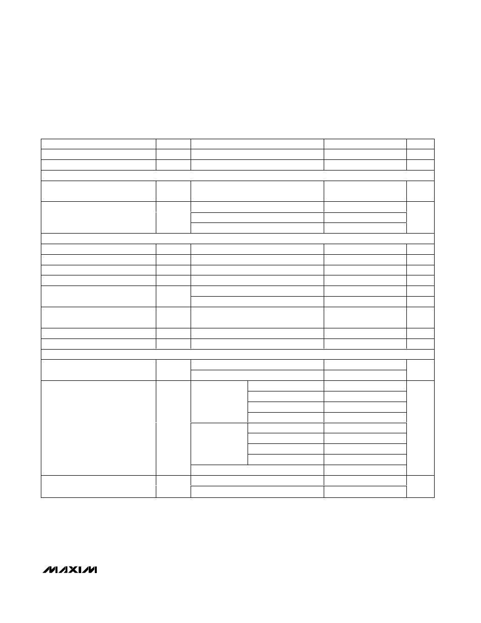 Electrical characteristics (continued) | Rainbow Electronics MAX1289 User Manual | Page 3 / 15
