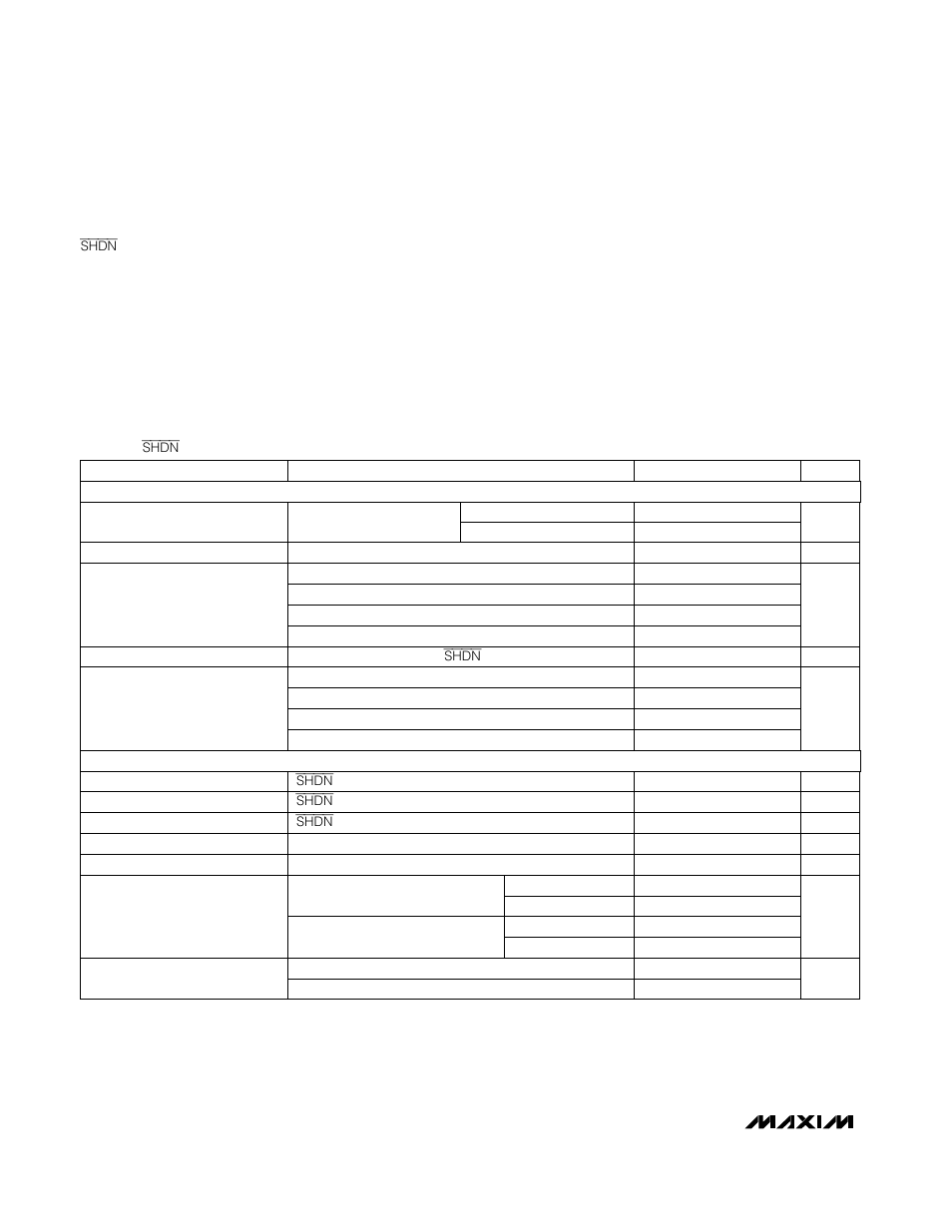 Max864 dual-output charge pump with shutdown | Rainbow Electronics MAX864 User Manual | Page 2 / 12