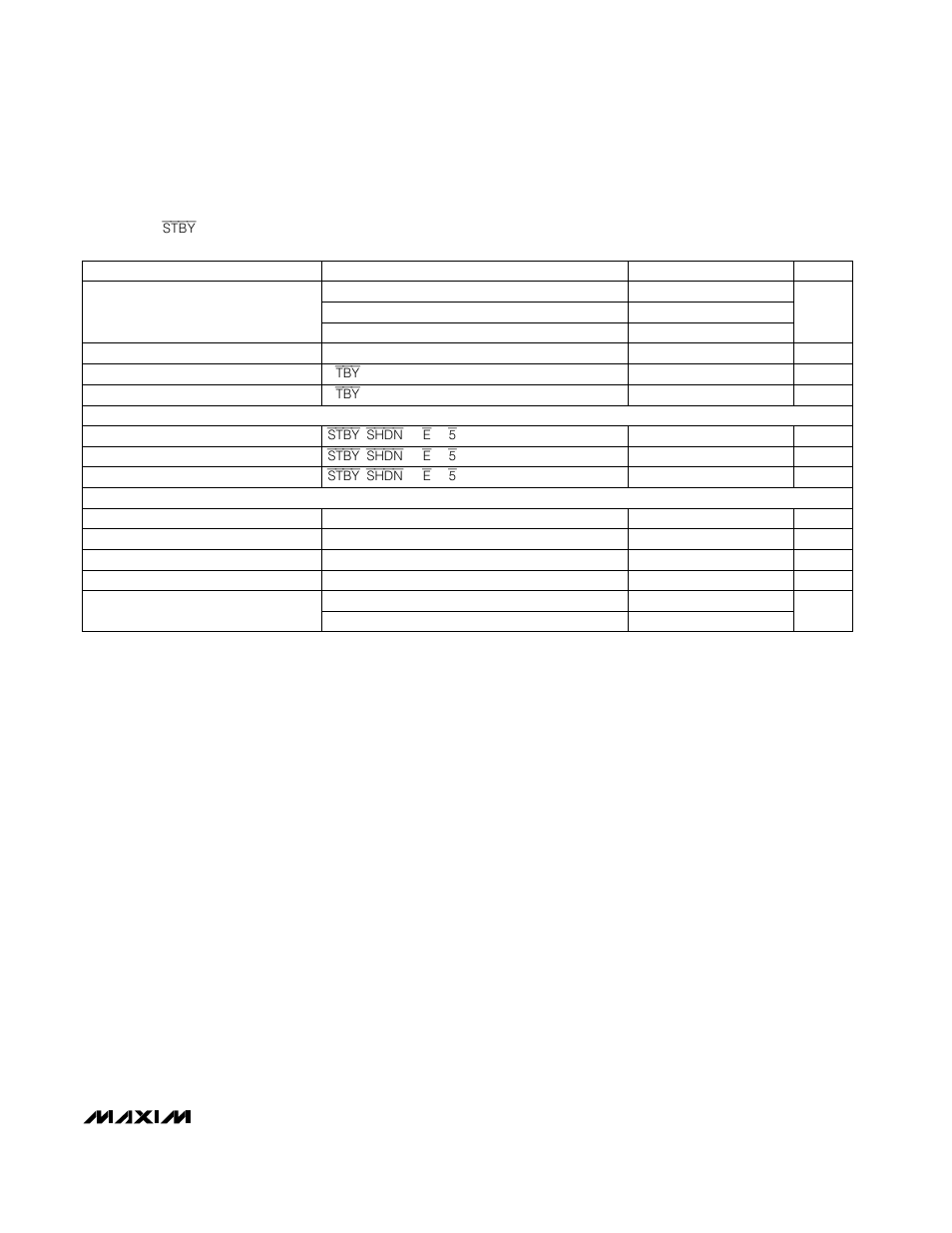 Electrical characteristics (continued) | Rainbow Electronics MAX711 User Manual | Page 3 / 12