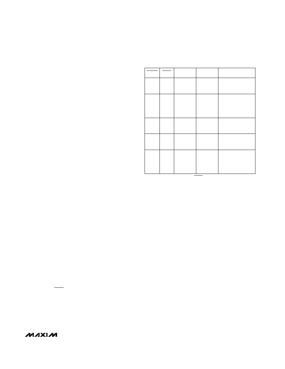 Table 3. operating-mode truth table | Rainbow Electronics MAX799 User Manual | Page 13 / 32