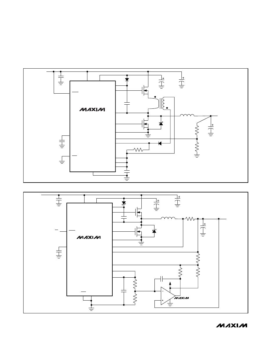 Application circuits (continued) | Rainbow Electronics MAX799 User Manual | Page 30 / 32