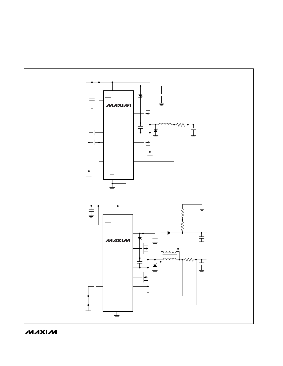 Typical operating circuits | Rainbow Electronics MAX799 User Manual | Page 5 / 32