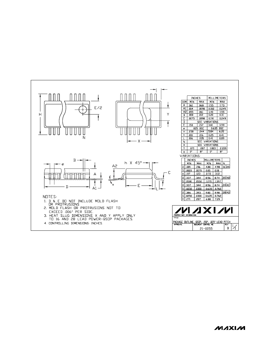 Rainbow Electronics MAX1621 User Manual | Page 20 / 20