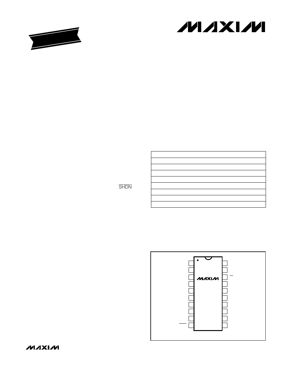 Rainbow Electronics MAX188 User Manual | 24 pages
