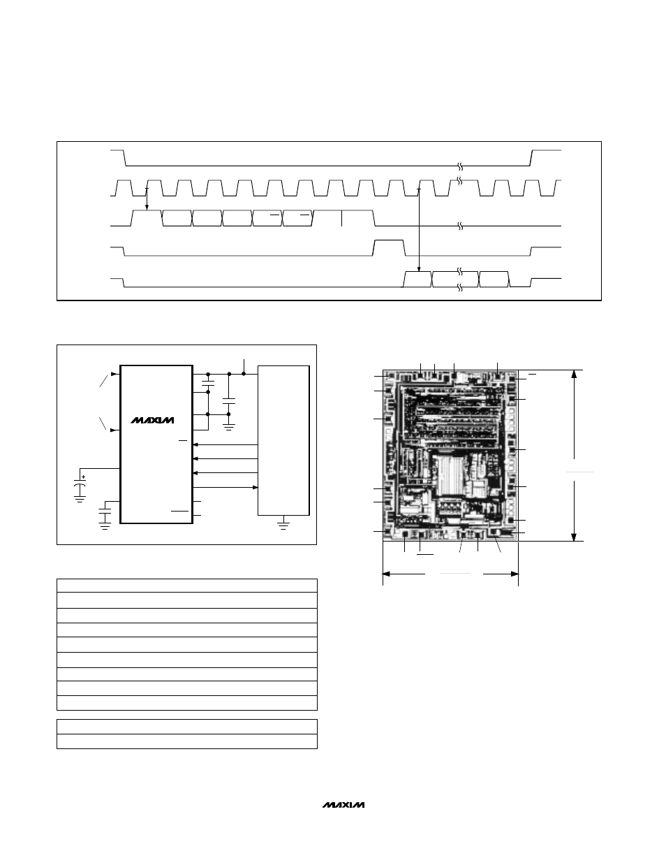 Ordering information (continued), Chip topography, Typical operating circuit | Rainbow Electronics MAX188 User Manual | Page 24 / 24