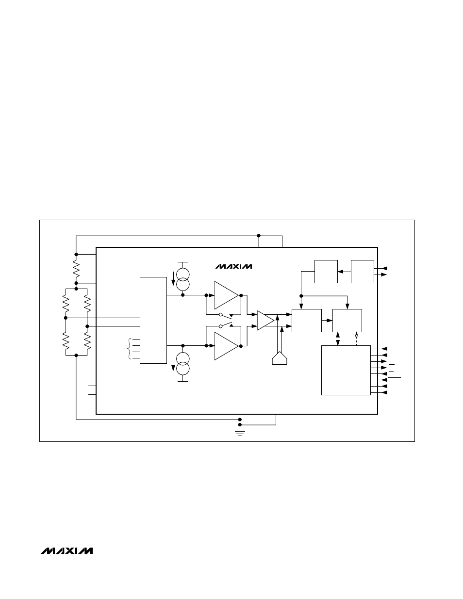 Strain-gauge operation, Temperature measurement | Rainbow Electronics MAX1403 User Manual | Page 33 / 36