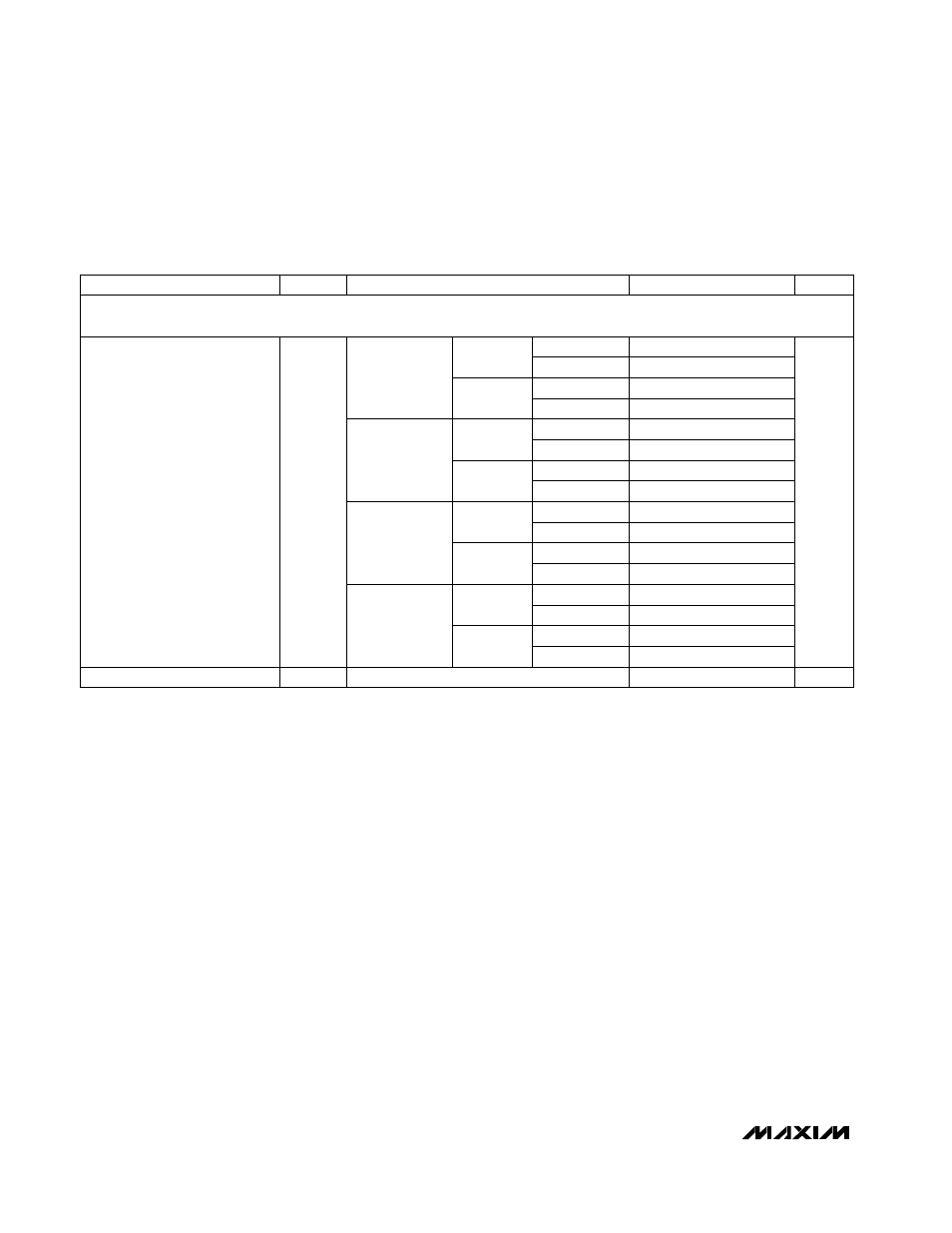Electrical characteristics (continued) | Rainbow Electronics MAX1403 User Manual | Page 6 / 36