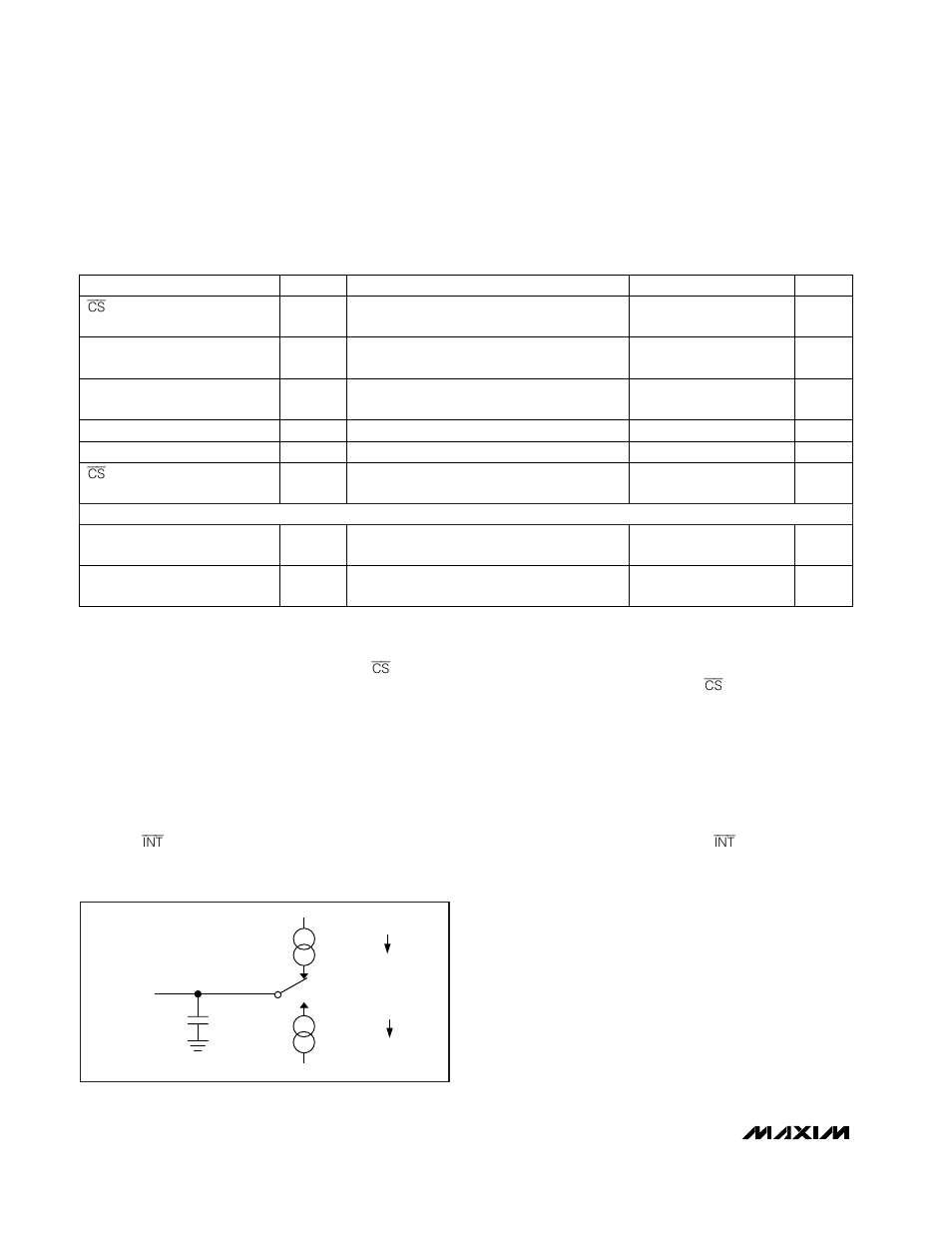 Timing characteristics (continued) | Rainbow Electronics MAX1403 User Manual | Page 8 / 36