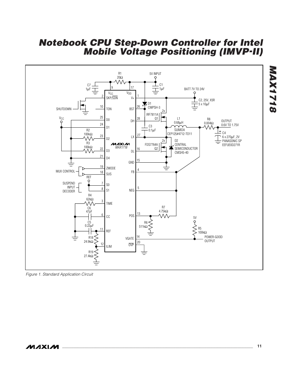 Rainbow Electronics MAX1718 User Manual | Page 11 / 35