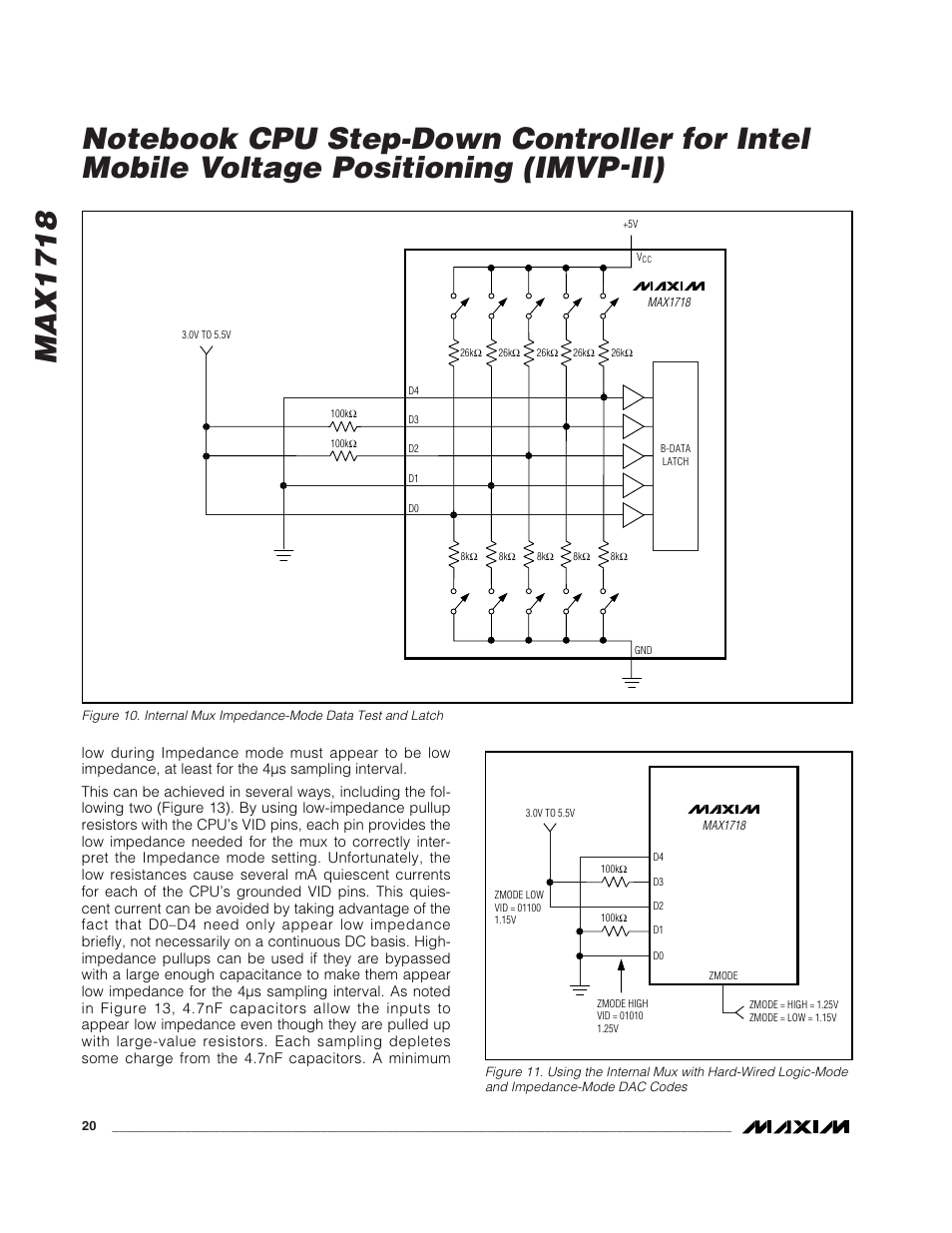 Rainbow Electronics MAX1718 User Manual | Page 20 / 35