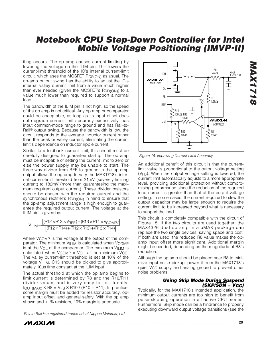 Rainbow Electronics MAX1718 User Manual | Page 29 / 35