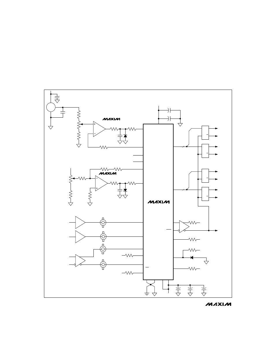 Typical operating circuit | Rainbow Electronics MAX100 User Manual | Page 14 / 16