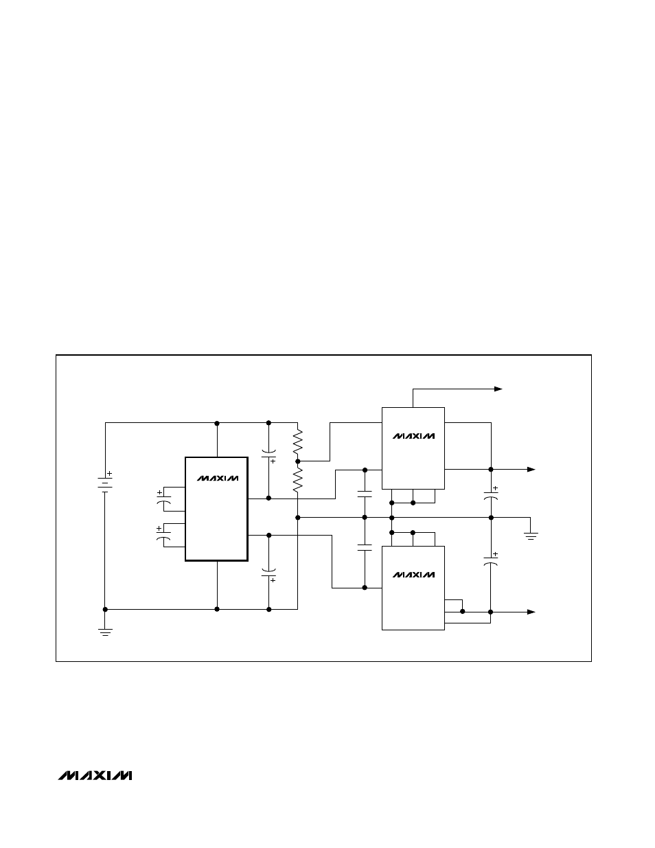 Paralleling devices, 5v regulated supplies from a single 3v battery | Rainbow Electronics MAX681 User Manual | Page 7 / 8
