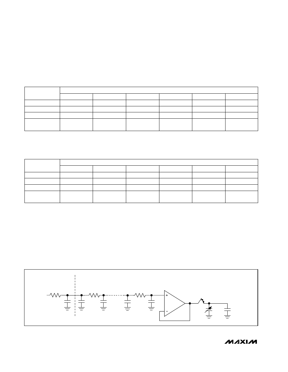 Table 13c. r, 4576mhz | Rainbow Electronics MAX1401 User Manual | Page 24 / 36