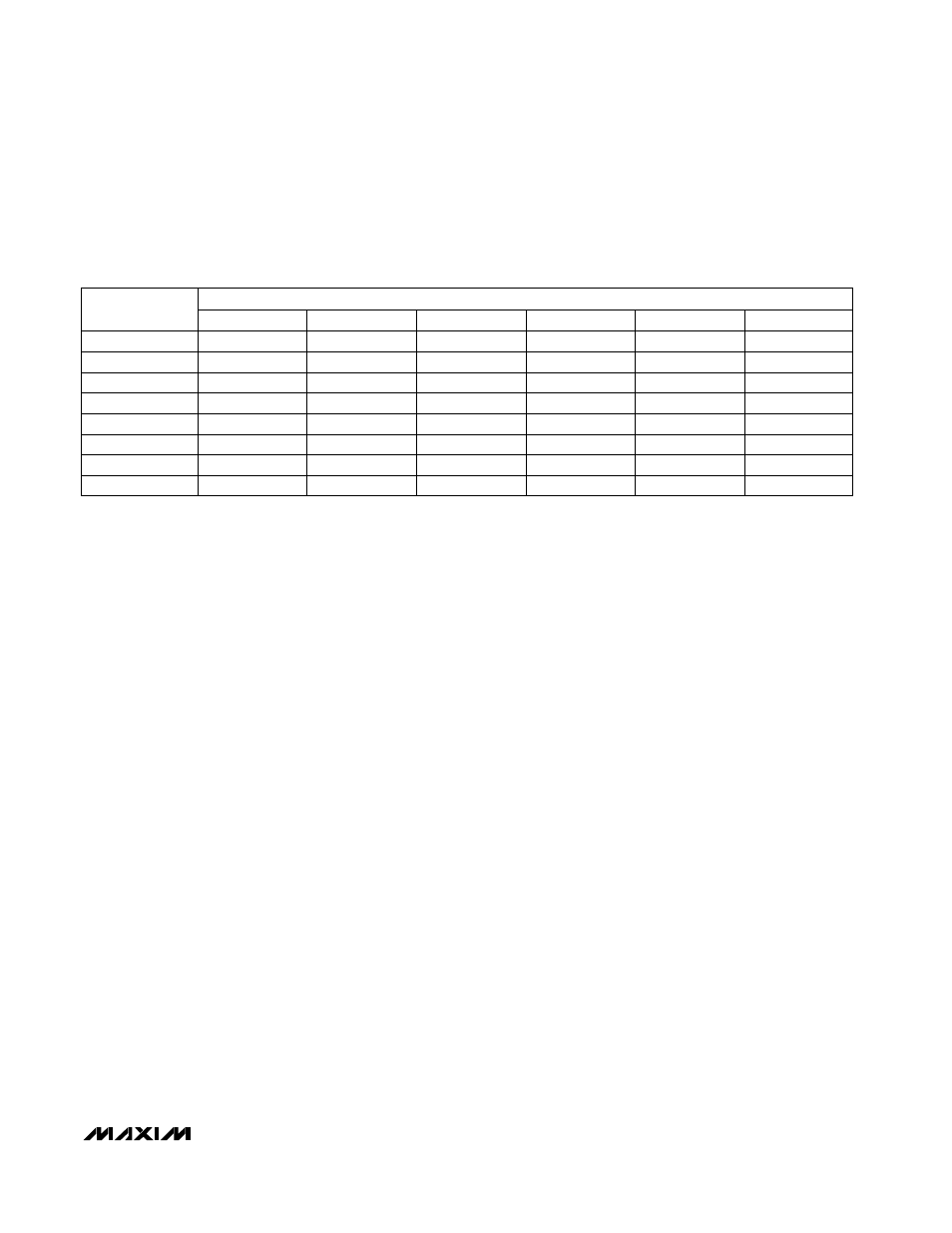 Table 14. r, 4576mhz | Rainbow Electronics MAX1401 User Manual | Page 25 / 36