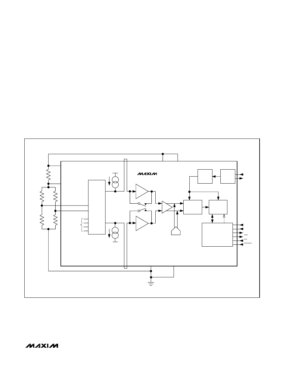 Strain-gauge operation, Temperature measurement | Rainbow Electronics MAX1401 User Manual | Page 33 / 36