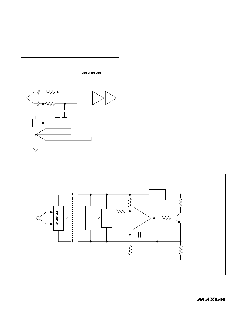 Loop-powered, 4–20ma transmitters, Power supplies | Rainbow Electronics MAX1401 User Manual | Page 34 / 36