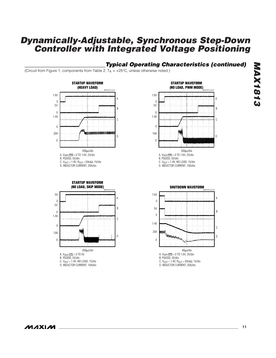 Typical operating characteristics (continued) | Rainbow Electronics MAX1813 User Manual | Page 11 / 38