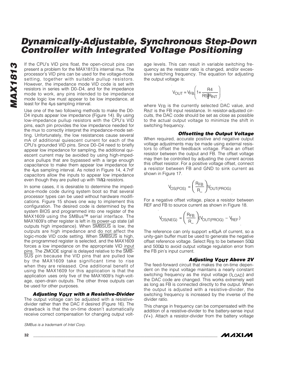 Rainbow Electronics MAX1813 User Manual | Page 32 / 38