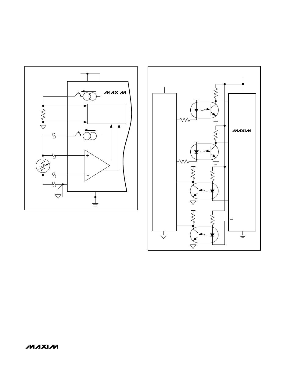 Optical isolation | Rainbow Electronics MAX1402 User Manual | Page 37 / 40