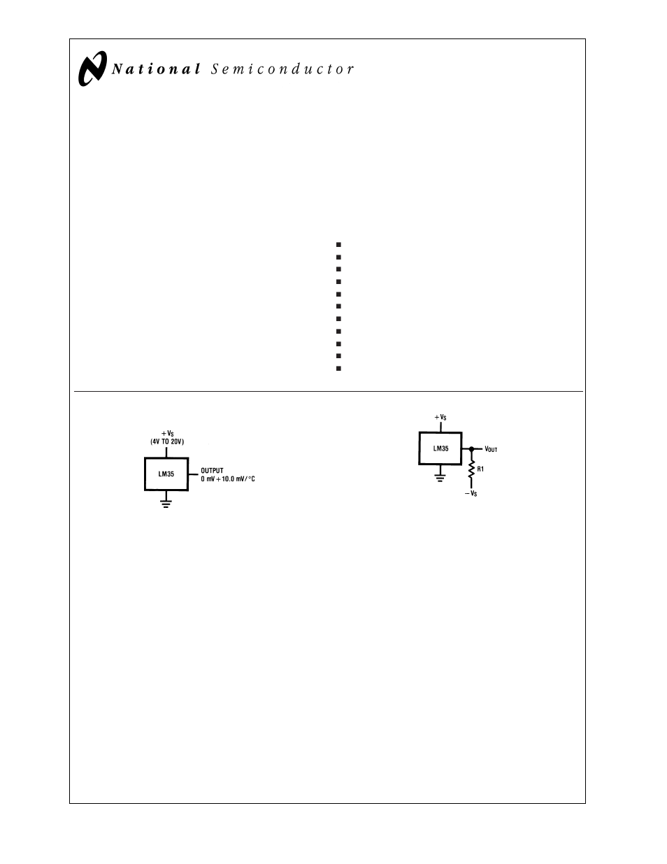 Rainbow Electronics LM35 User Manual | 13 pages