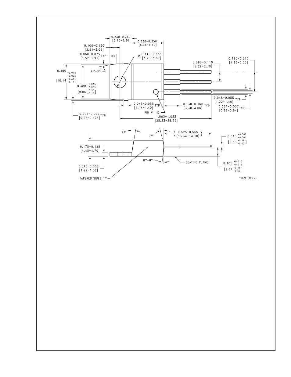 Physical dimensions | Rainbow Electronics LM35 User Manual | Page 12 / 13