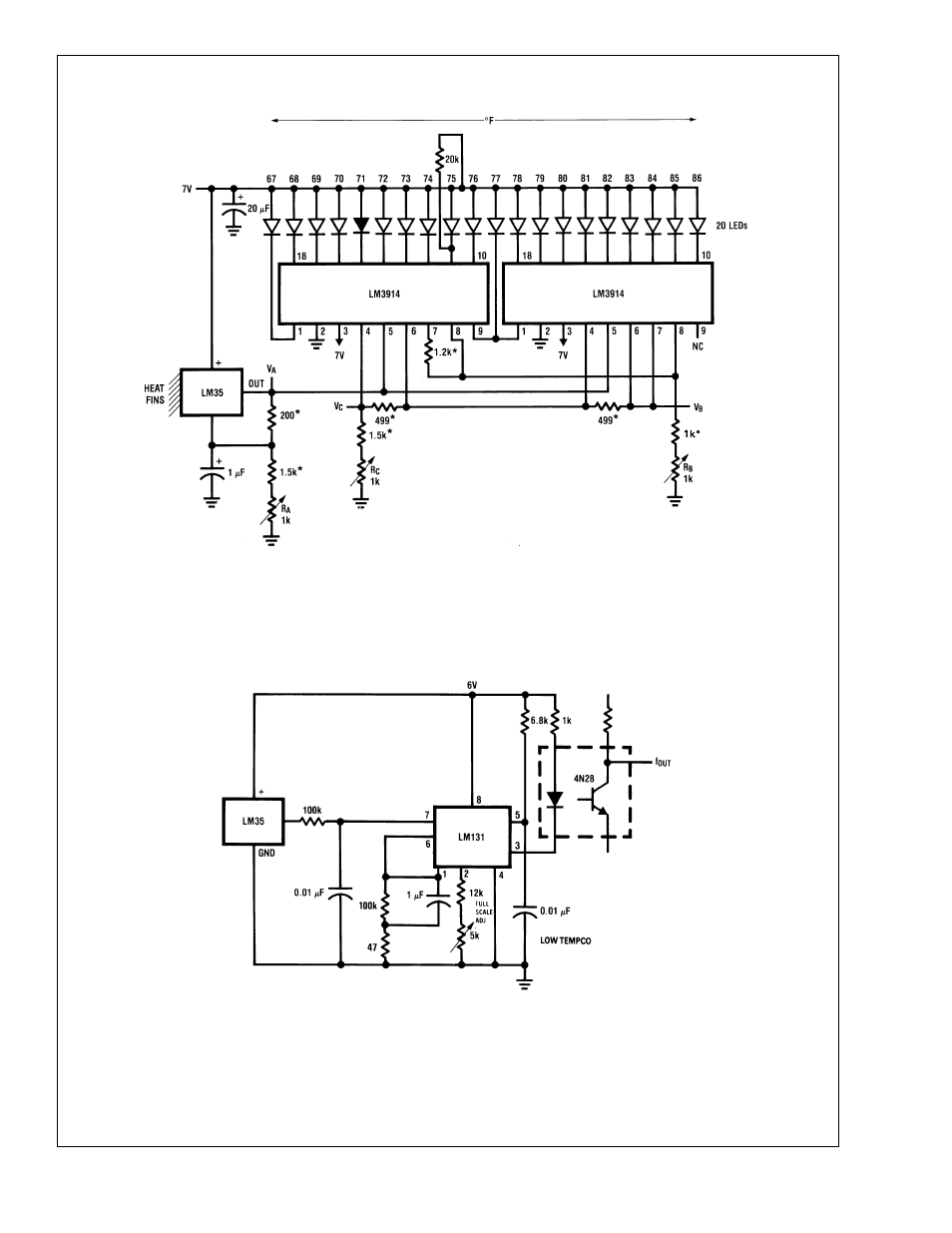 Typical applications, Lm35 | Rainbow Electronics LM35 User Manual | Page 9 / 13